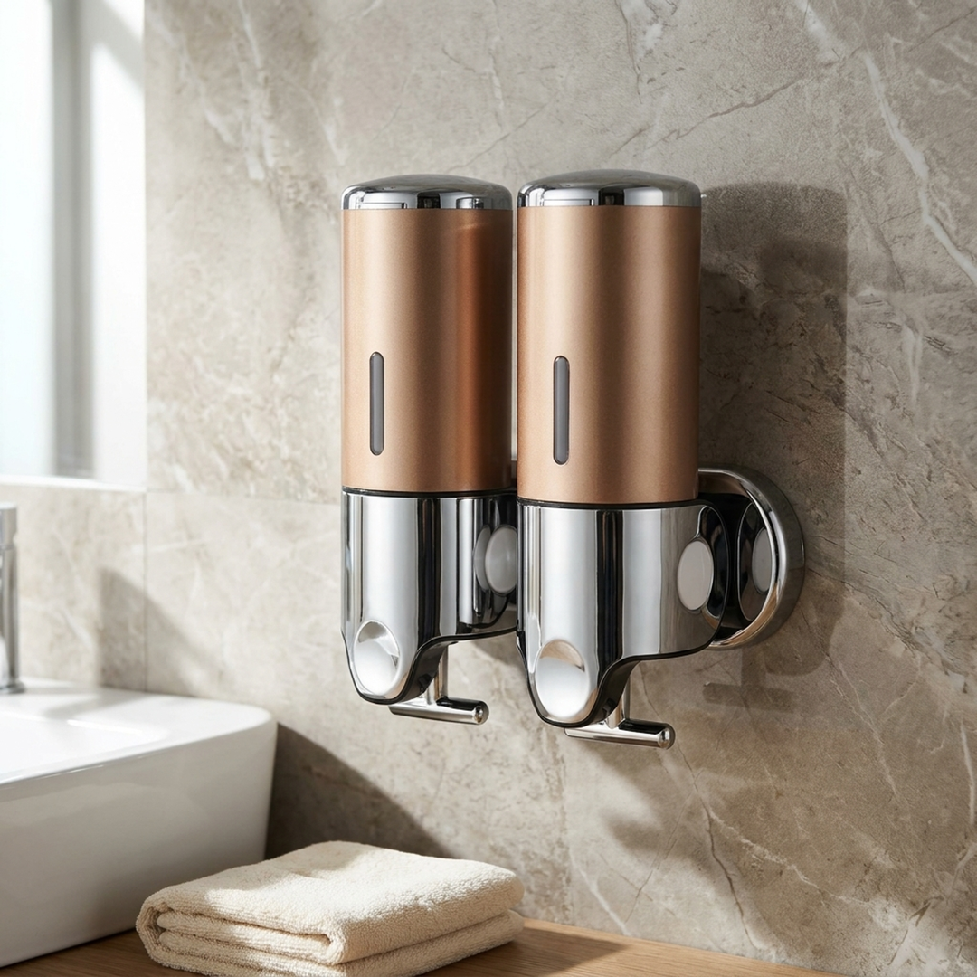 Wall-Mounted Soap Dispenser for Clutter-Free Sinks