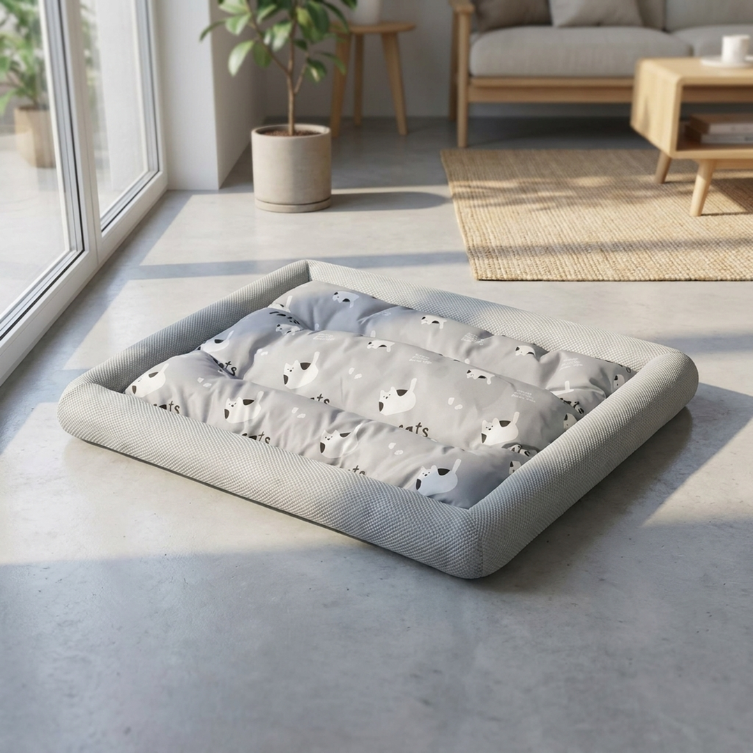 Cooling Cat Mat for Comfortable Summer Naps