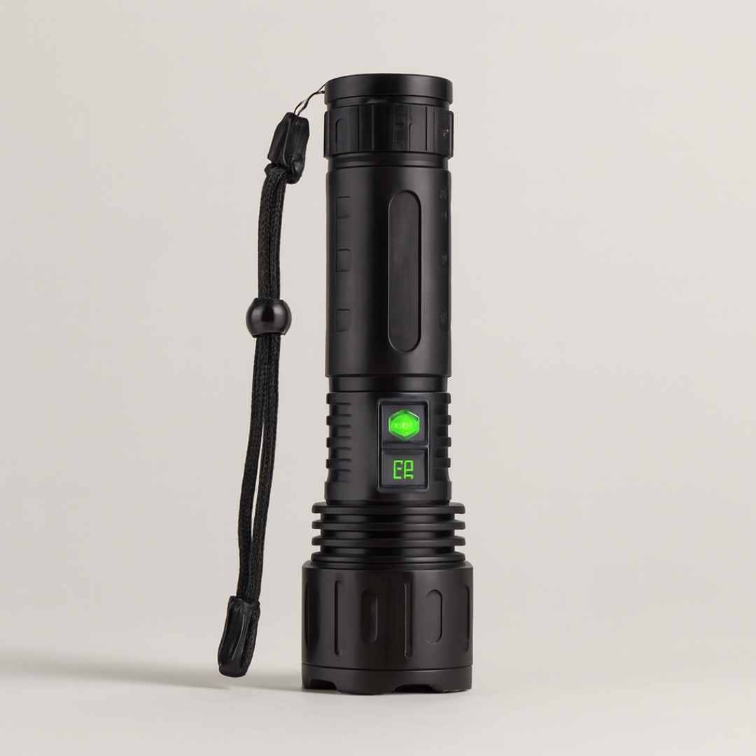 Versatile LED Flashlight for Reliable Visibility