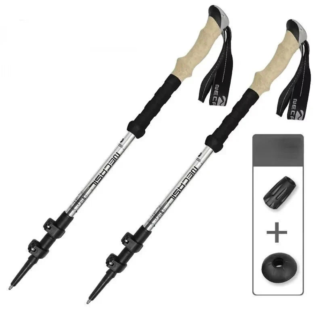 Adjustable Trekking Pole Set for Steadier Trails
