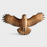 Handcrafted Wooden Owl Wall Art – Easy To Hang
