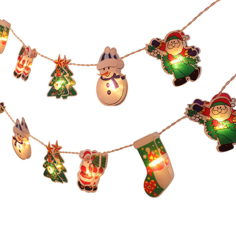 Christmas Table String Lights For Cozy Glow
