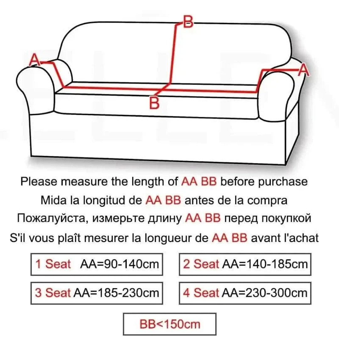 Elastic Sofa Cover – Instant Style Refresh