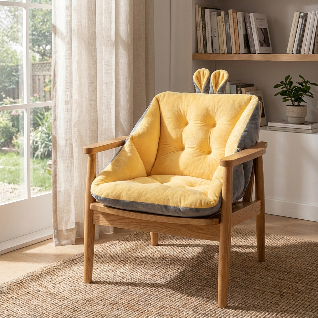 Ergonomic Memory Foam Seat Cushion for Long Sitting