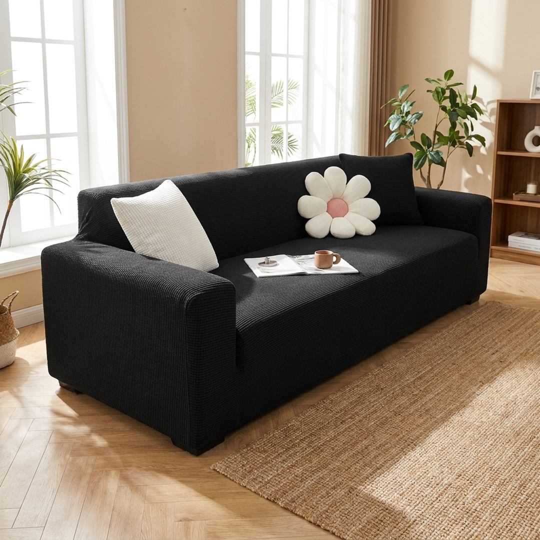 Stay-Put Sofa Cover for Easy Everyday Protection