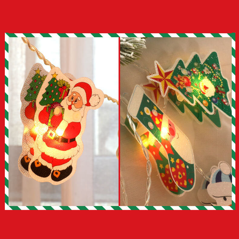 Christmas Table String Lights For Cozy Glow
