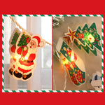 Christmas Table String Lights For Cozy Glow