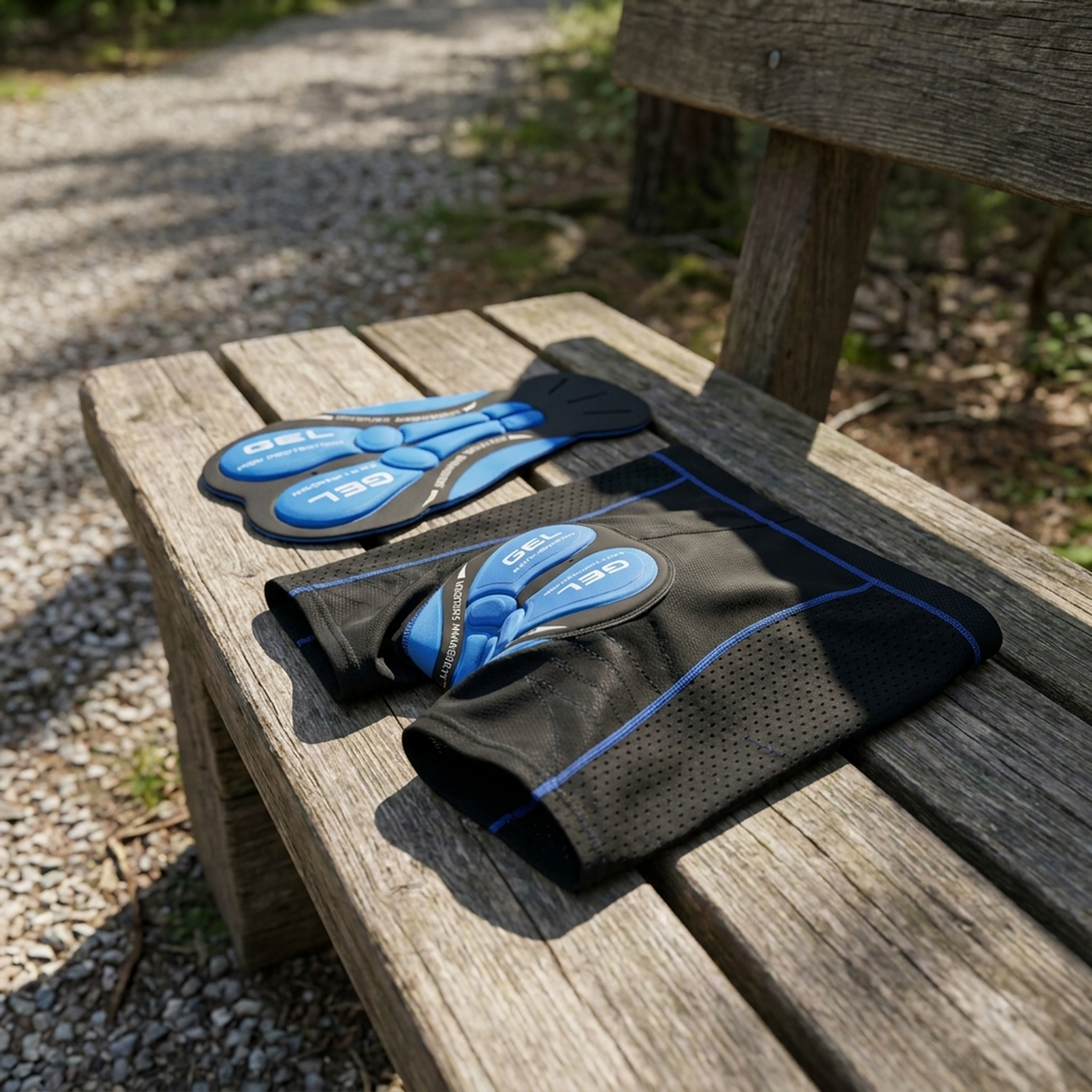 Gel-Cushioned Cycling Briefs for Smoother Rides