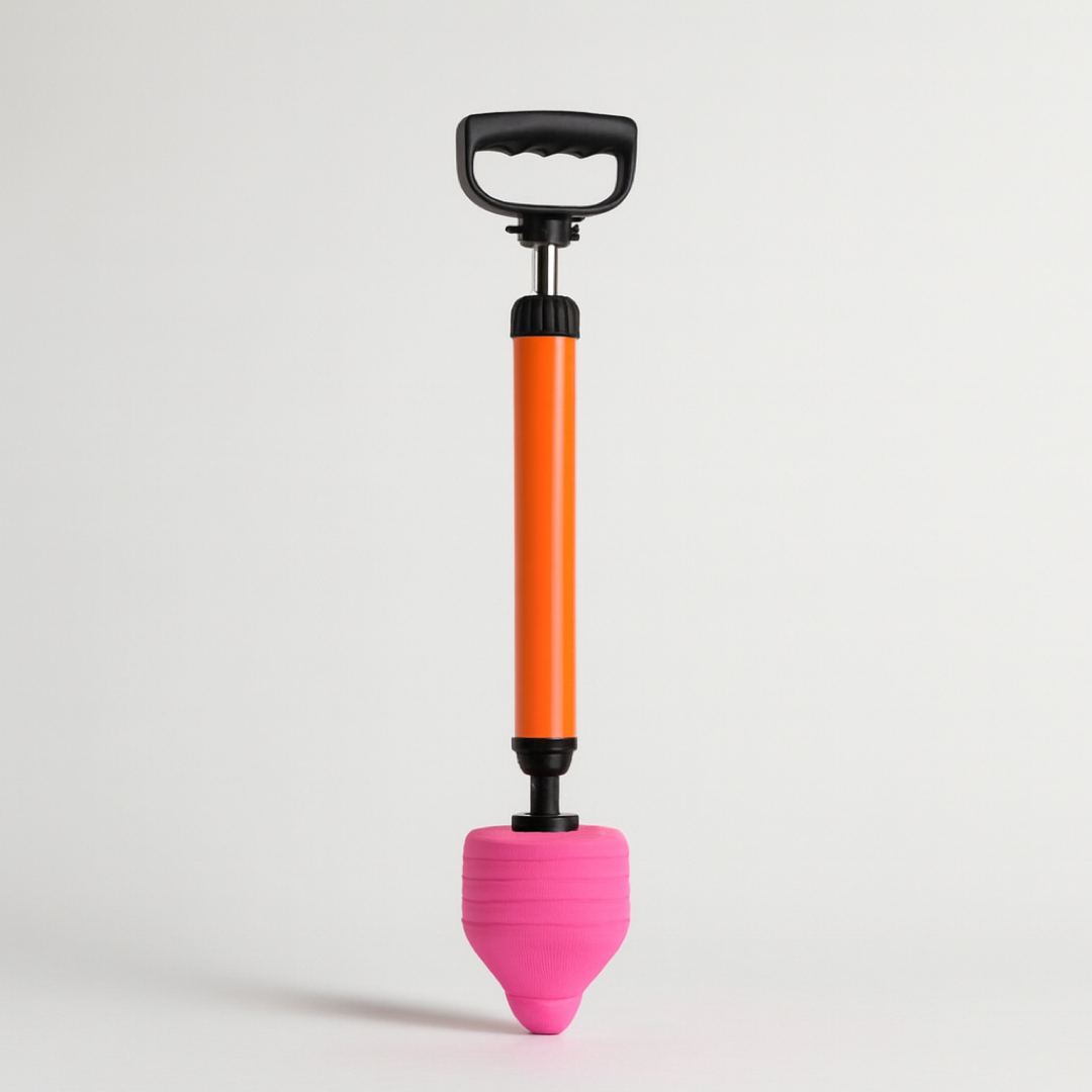Power-Blast Drain Plunger for Stubborn Clogs