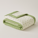 Breathable Floral Cotton Quilt for Cooler Sleep
