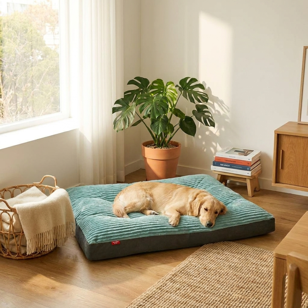 Plush Dog Bed for a Cozy Resting Spot