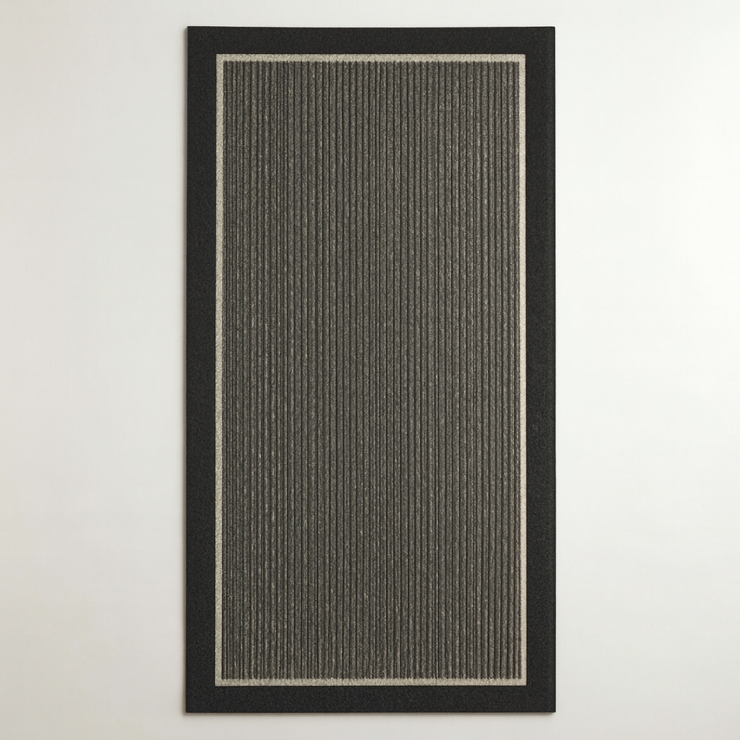 Ribbed Kitchen Mat Set for Safer Footing