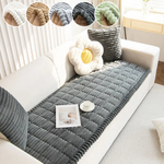 Plush Sofa Cover for Cozy, Slip-Free Protection