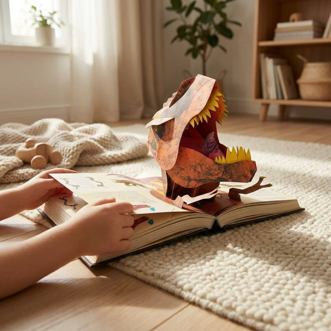 Dinosaur Adventure Book for Hands-On Learning