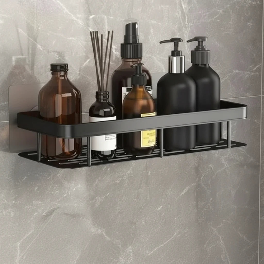 Wall-Mounted Bathroom Shelf for Clutter-Free Counters