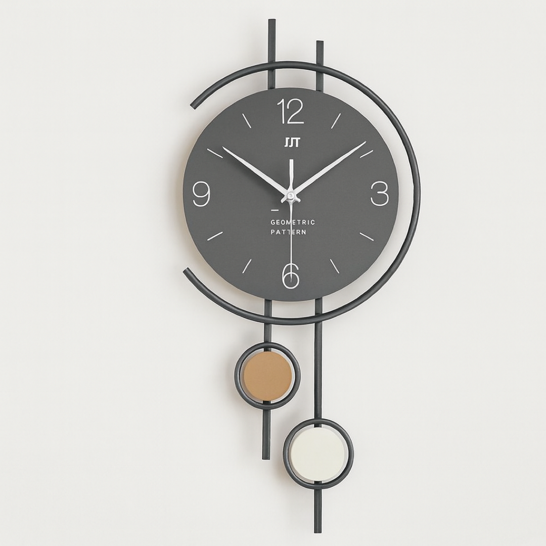 Nordic Wall Clock for Peaceful Timekeeping