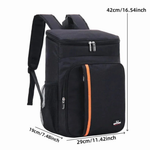 Thermal Courier Backpack Keeps Food Fresh