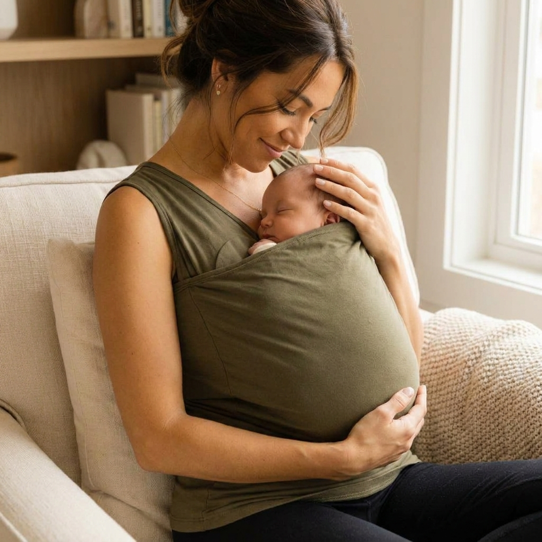 Babywearing Top for Closer, Freer Movement