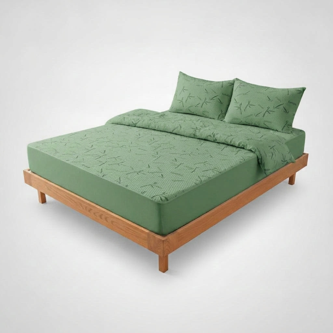 Cooling Bamboo Fitted Sheet for Deeper Sleep