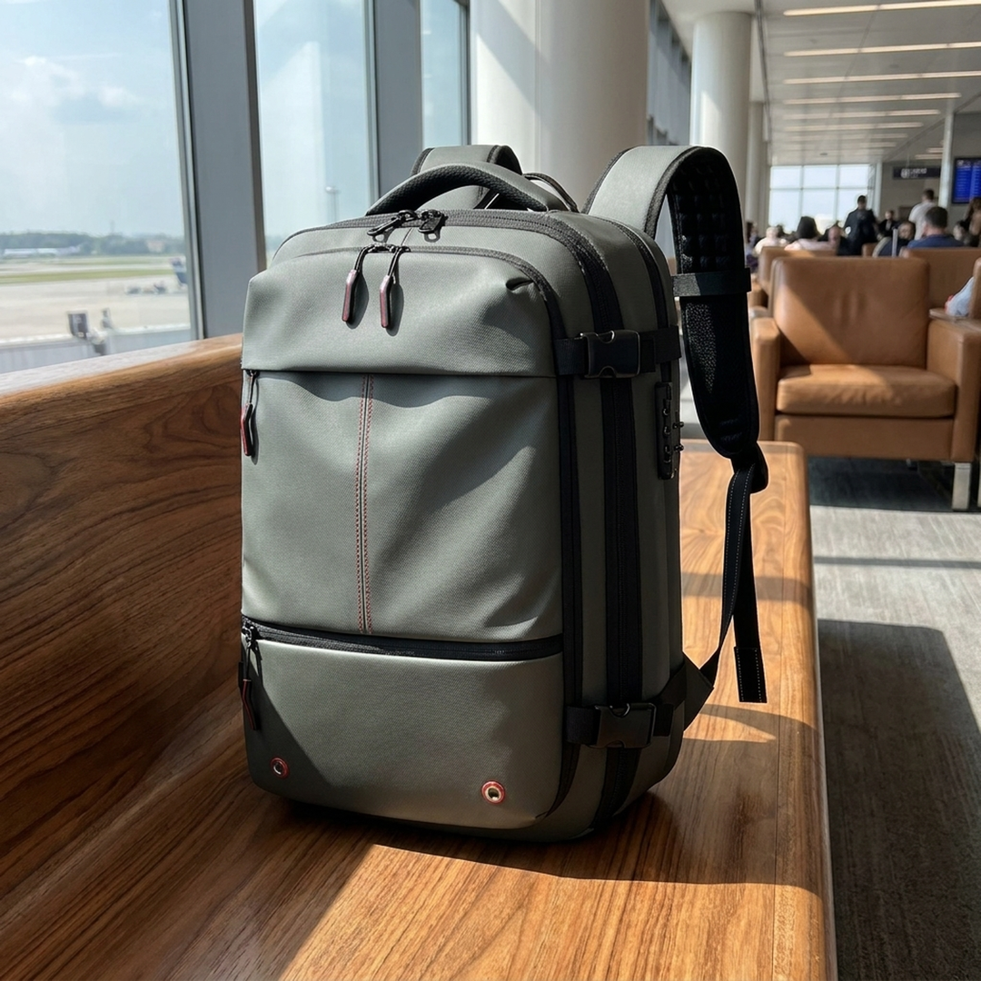 Compressible Laptop Backpack for Easier Packing