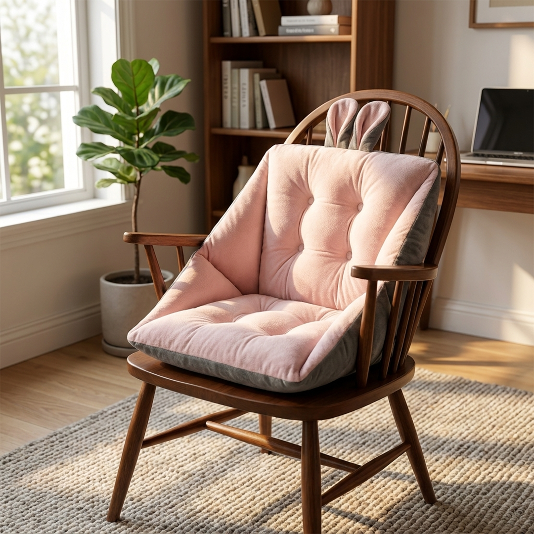 Ergonomic Memory Foam Seat Cushion for Long Sitting