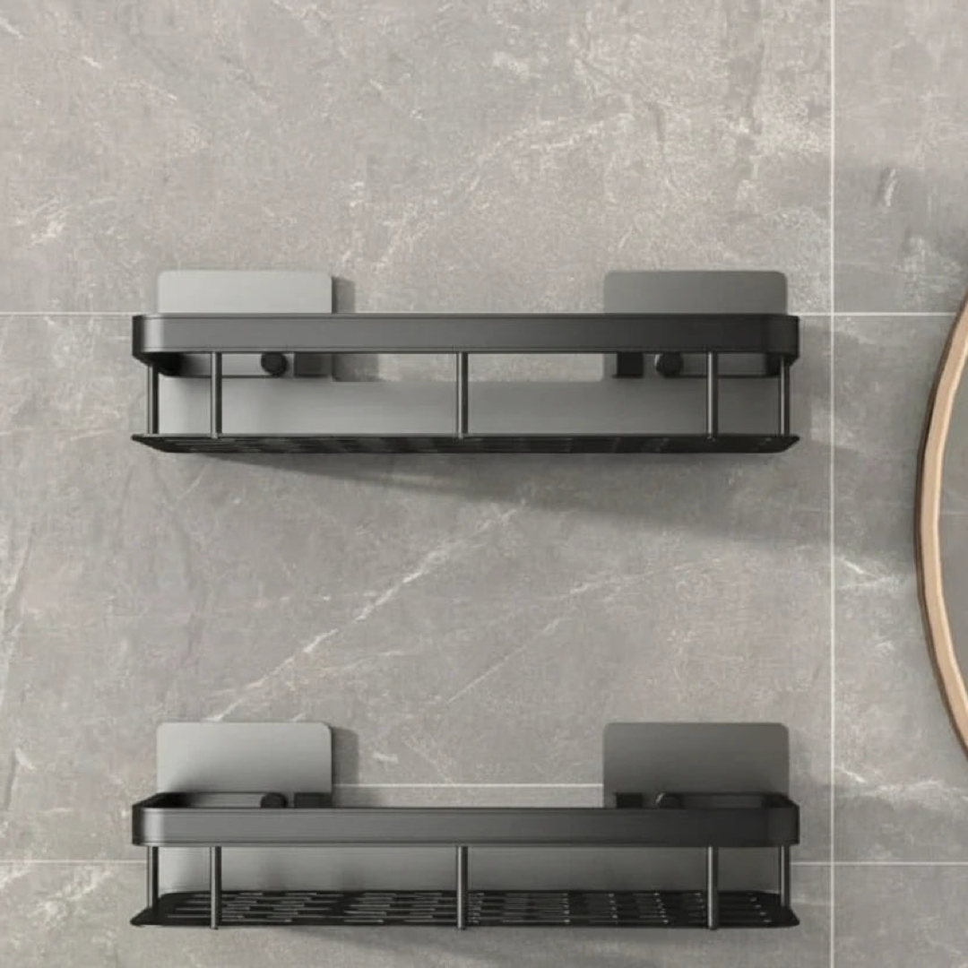 Wall-Mounted Bathroom Shelf for Clutter-Free Counters