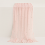 Pearl Gauze Table Runner for Romantic Gatherings