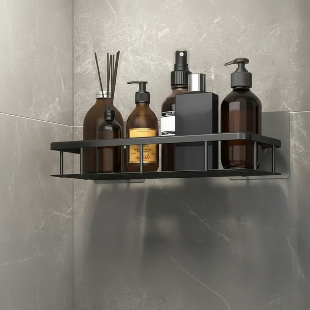 Wall-Mounted Bathroom Shelf for Clutter-Free Counters