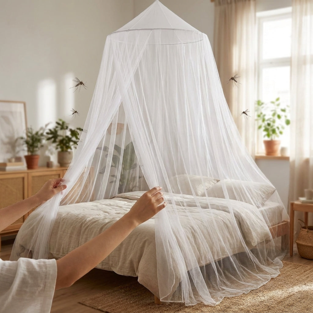 Foldable Mosquito Net for Peaceful Sleep