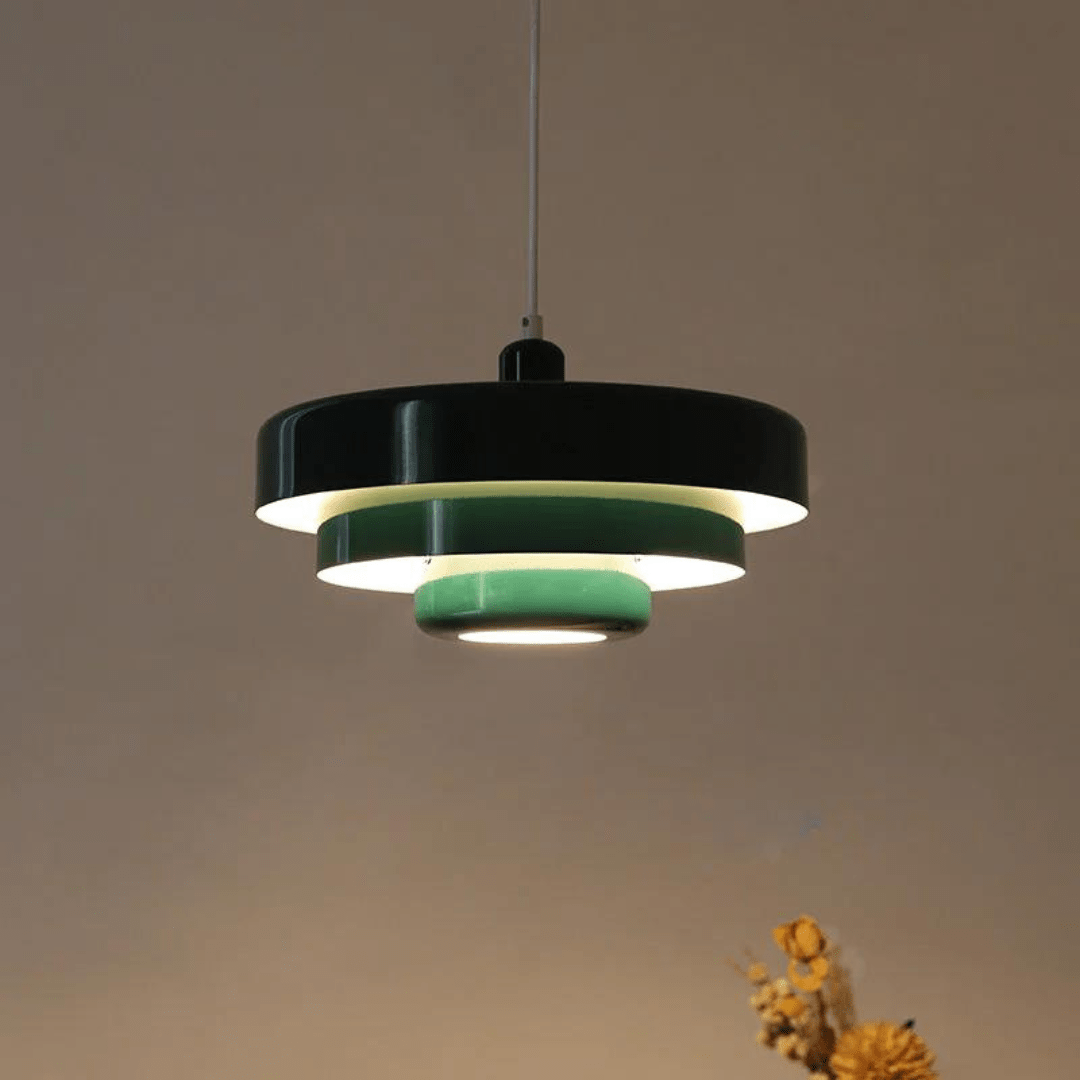 Three-Tier Pendant Light for a Cozy Glow