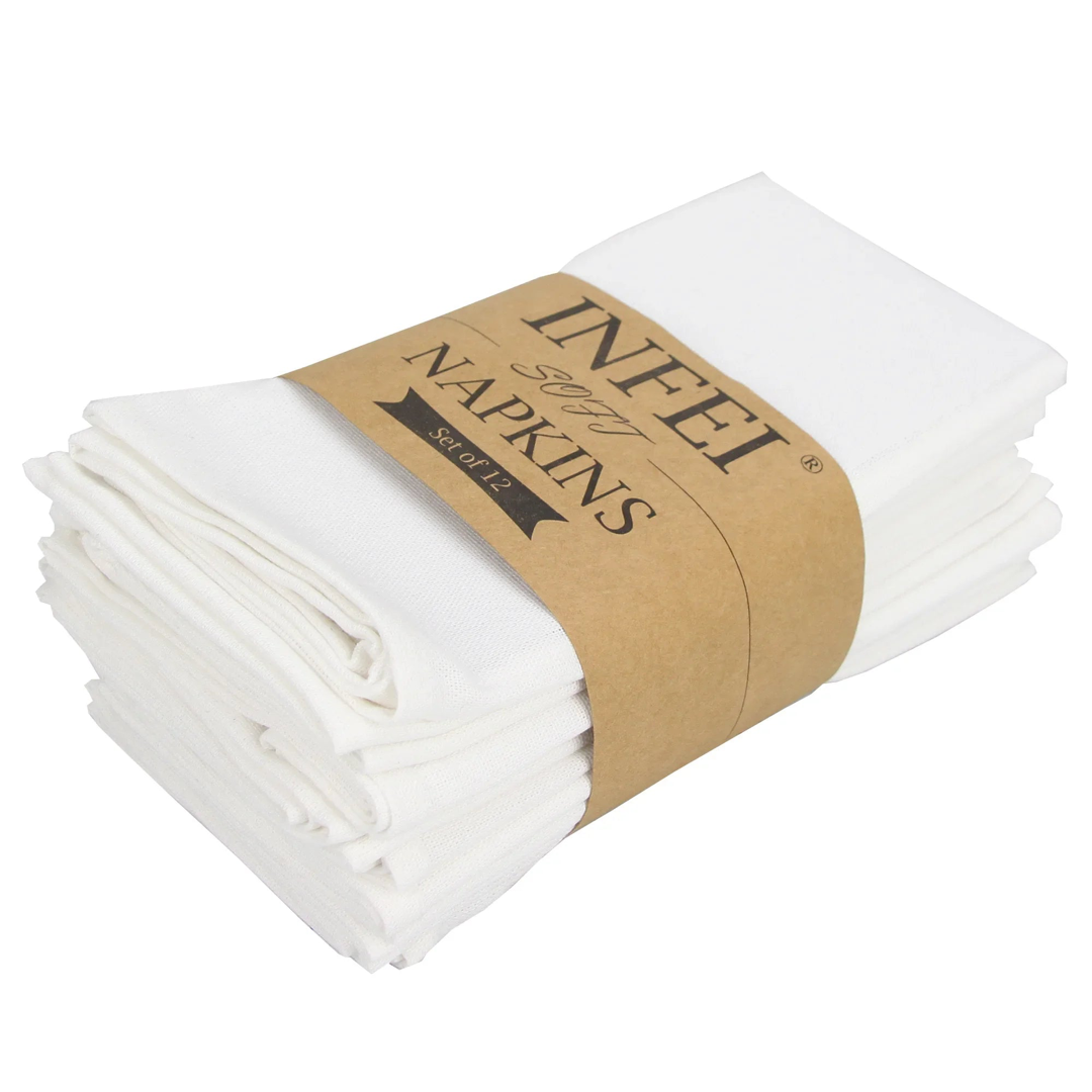 12-Piece Cloth Napkin Set for Effortless Dining