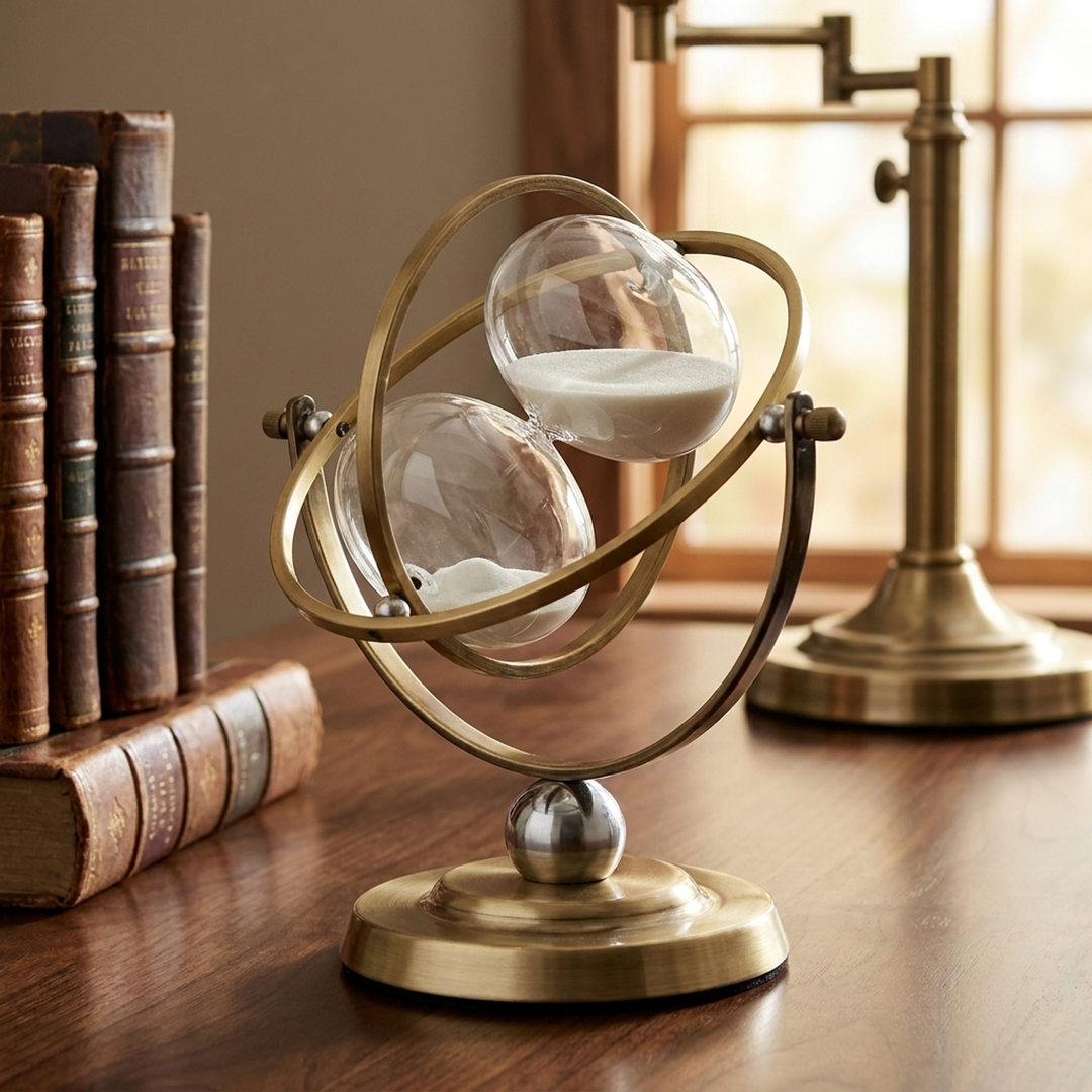 Suspended Hourglass Timer – Artful Timekeeping