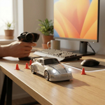 Mini RC Drift Car for Precision Slides