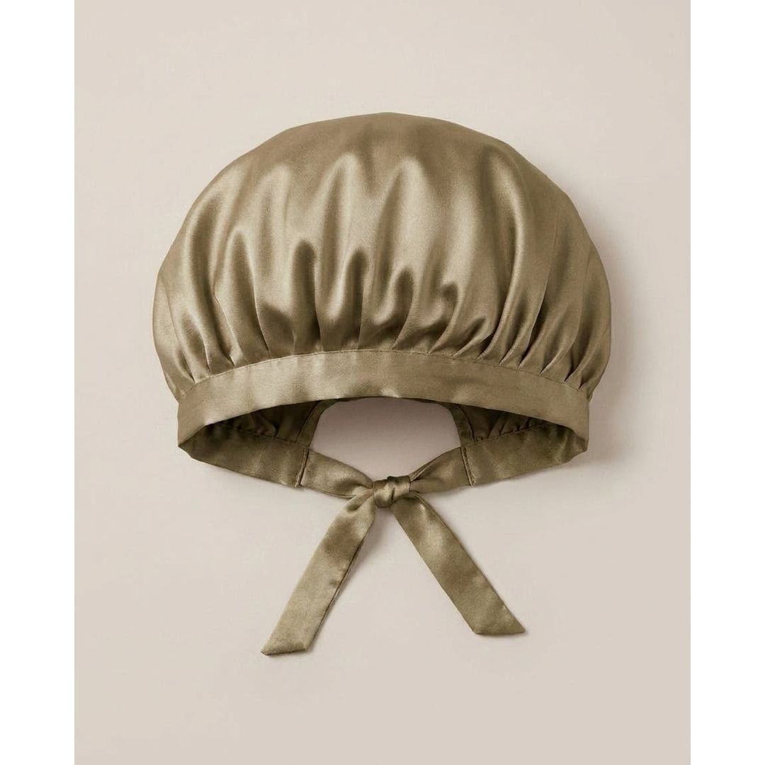 Adjustable Silk Sleep Bonnet for Healthier Hair