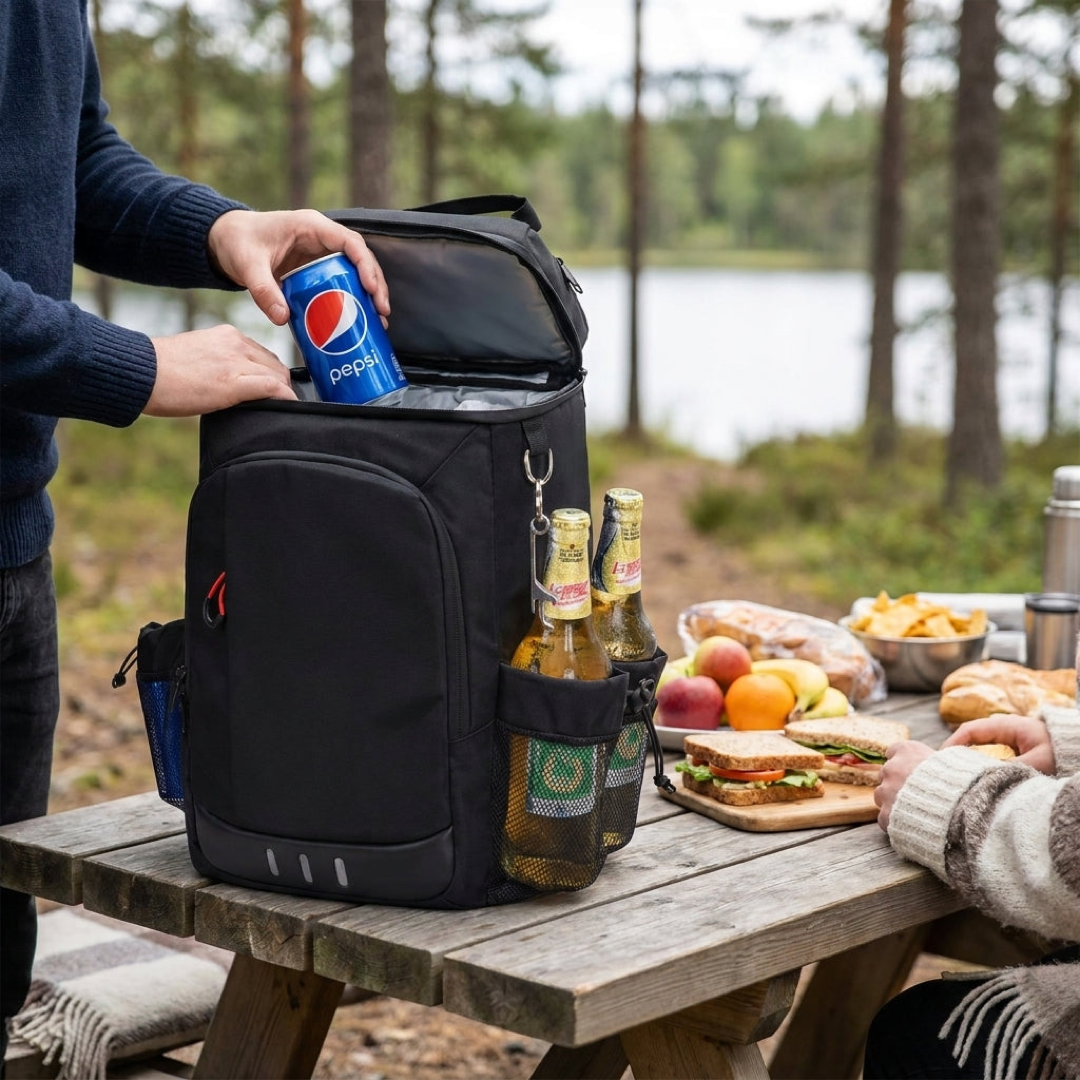 Leakproof Cooler Backpack for Fresh Food On the Go