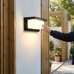 Motion-Sensing Outdoor Wall Light for Safer Entryways