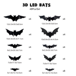 Halloween Bat Lights For Festive Walls
