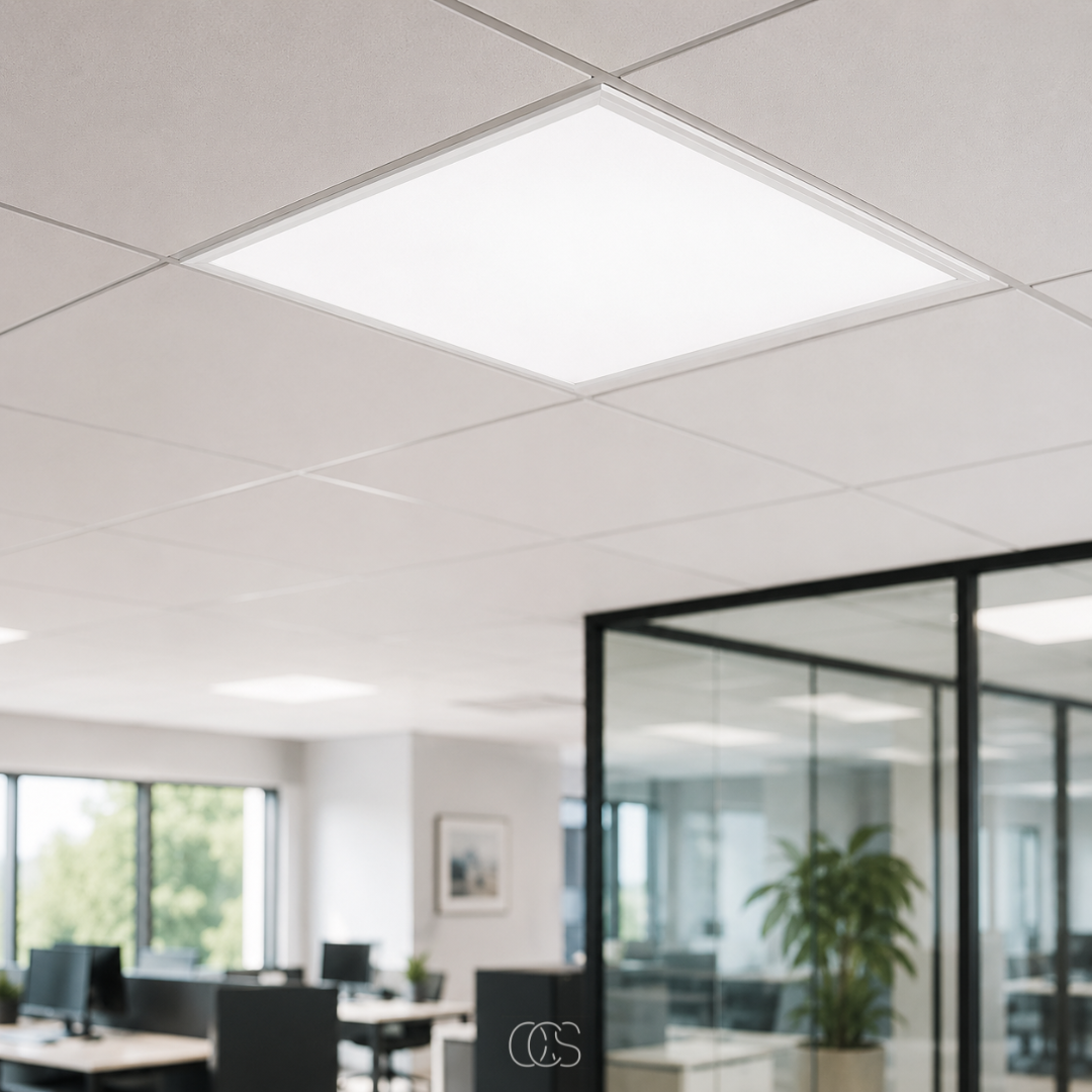 Slim LED Ceiling Panel for Even Lighting