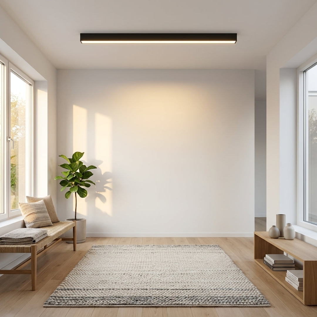Linear LED Ceiling Light for Even Illumination