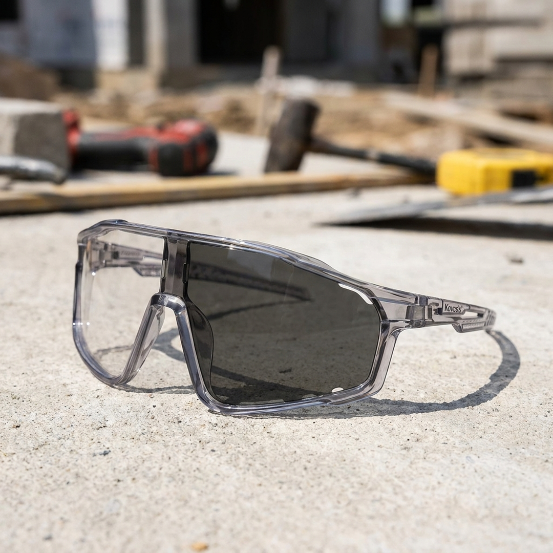 Adaptive Safety Glasses for Clearer Vision