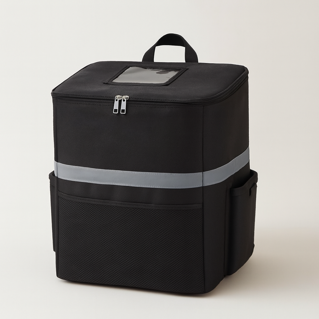 Thermal Courier Backpack Keeps Food Fresh