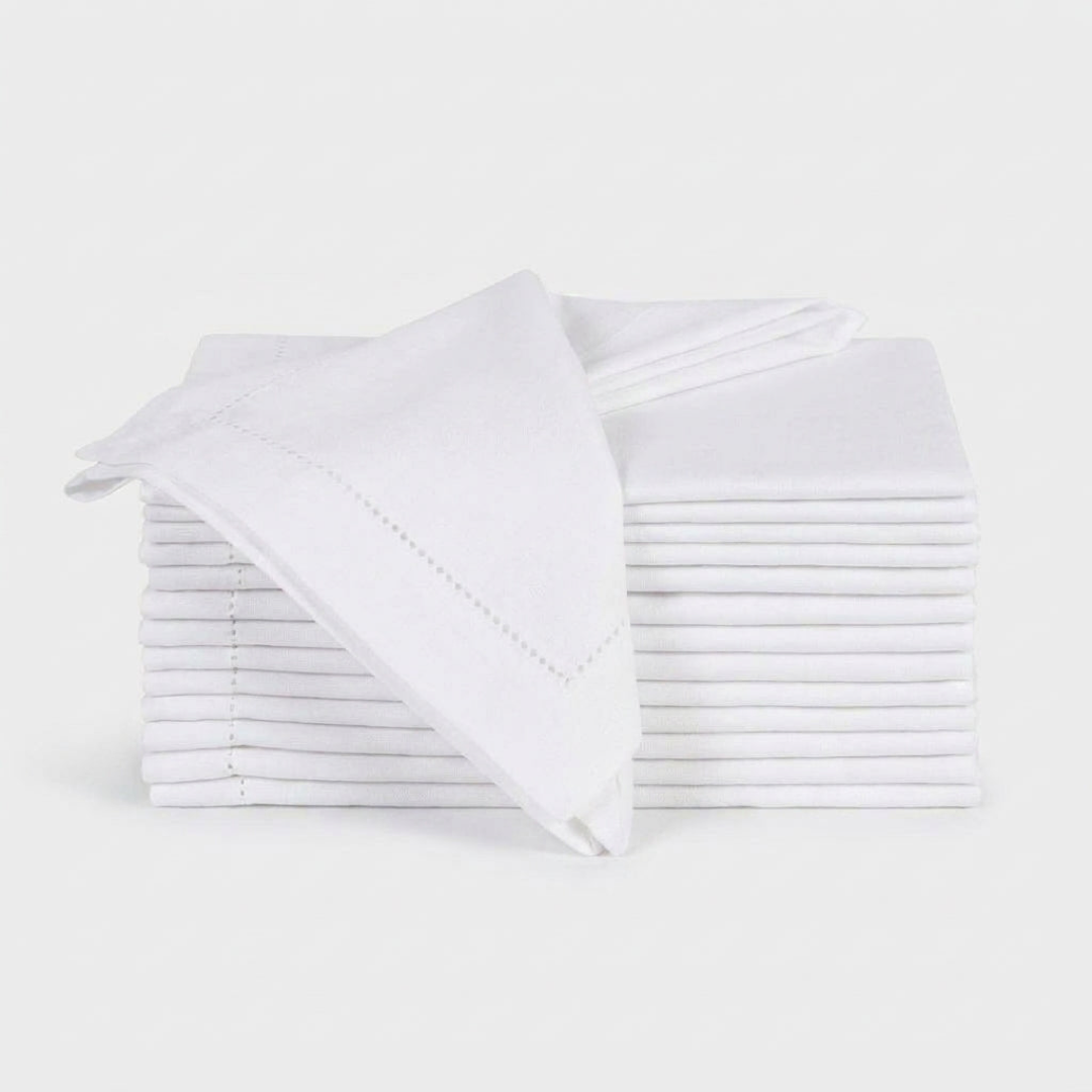 Cotton-Linen Napkin Set for Effortless Dining