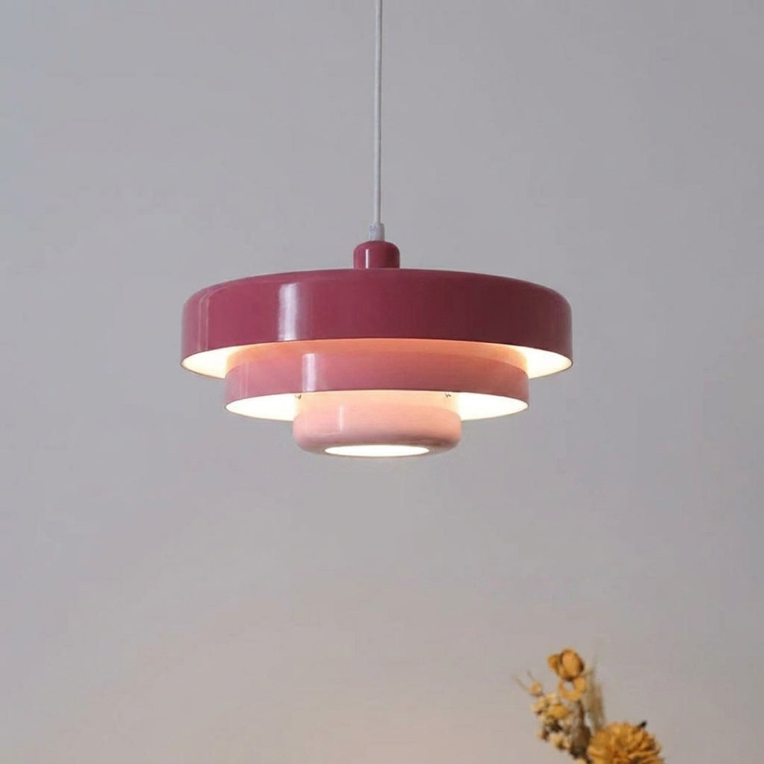 Three-Tier Pendant Light for a Cozy Glow