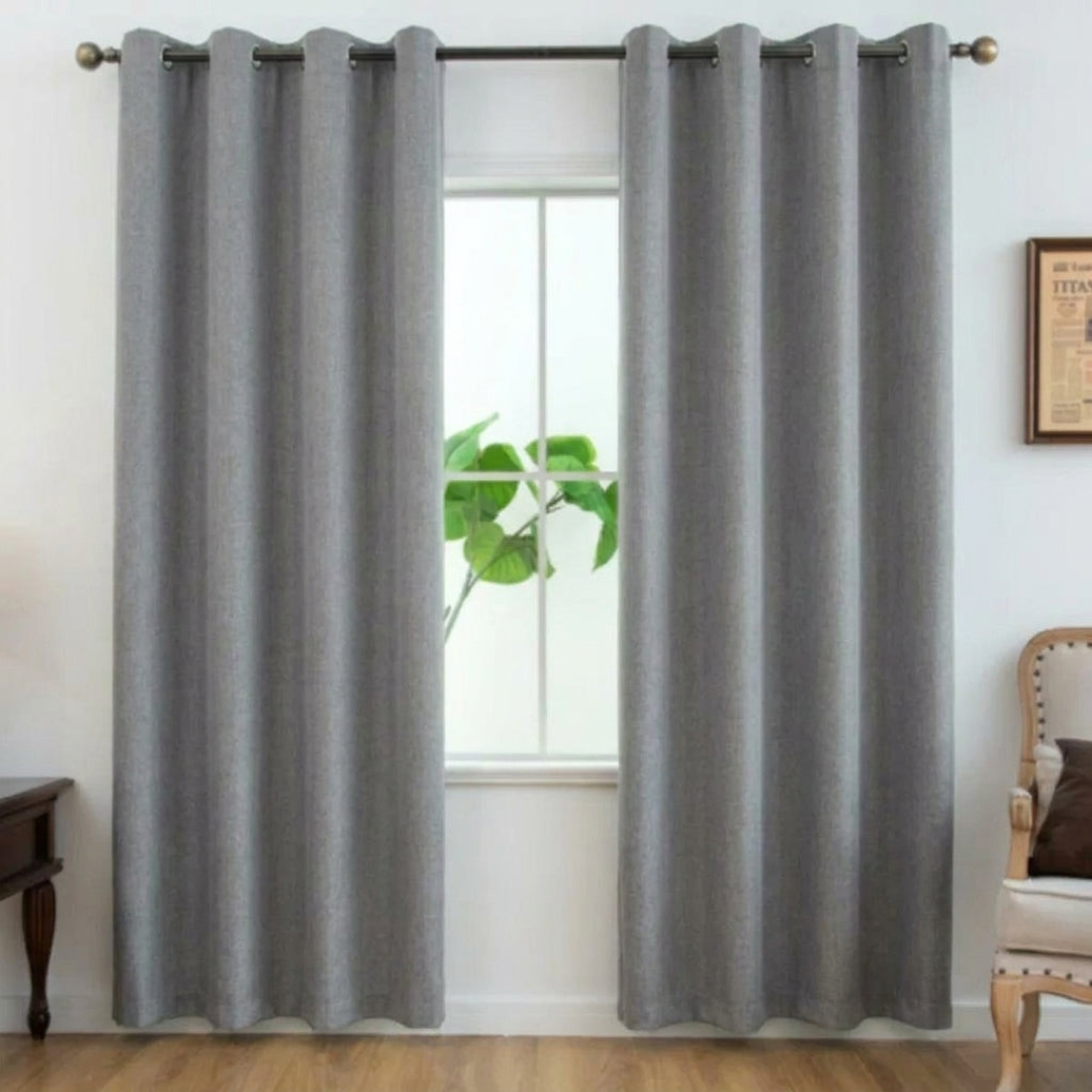 Coated Blackout Curtains for Restful Rooms