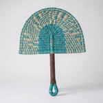 Handwoven Seagrass Fan for Warm Wall Texture