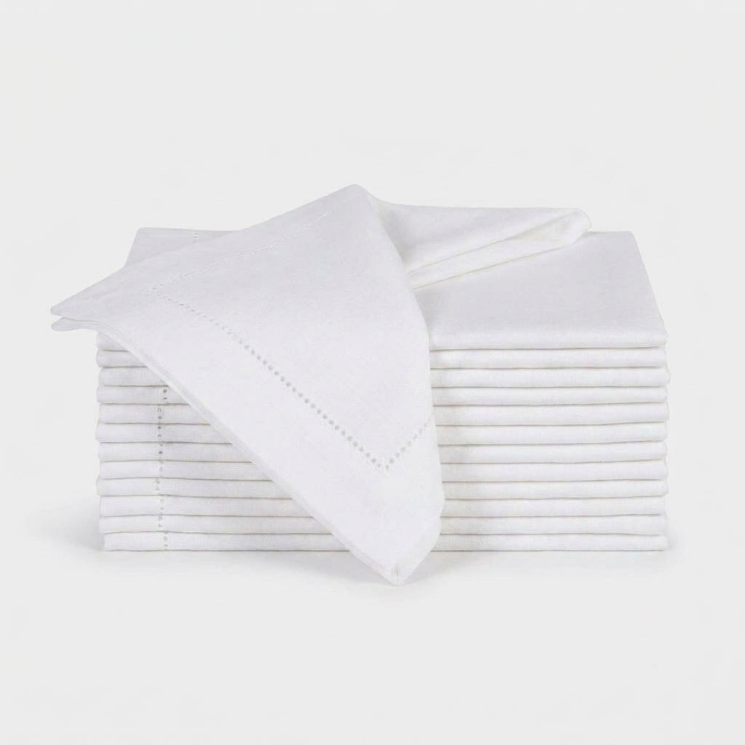 Cotton-Linen Napkin Set for Effortless Dining