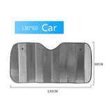 Cartoon Eye Windshield Shade for a Cooler Cabin
