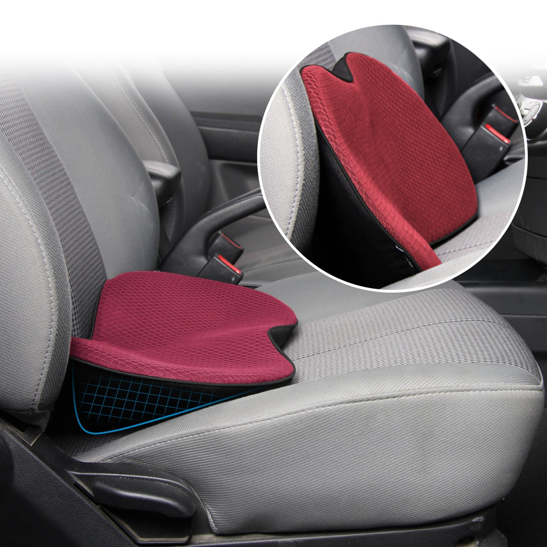 Memory Foam Driver Cushion for Better Visibility