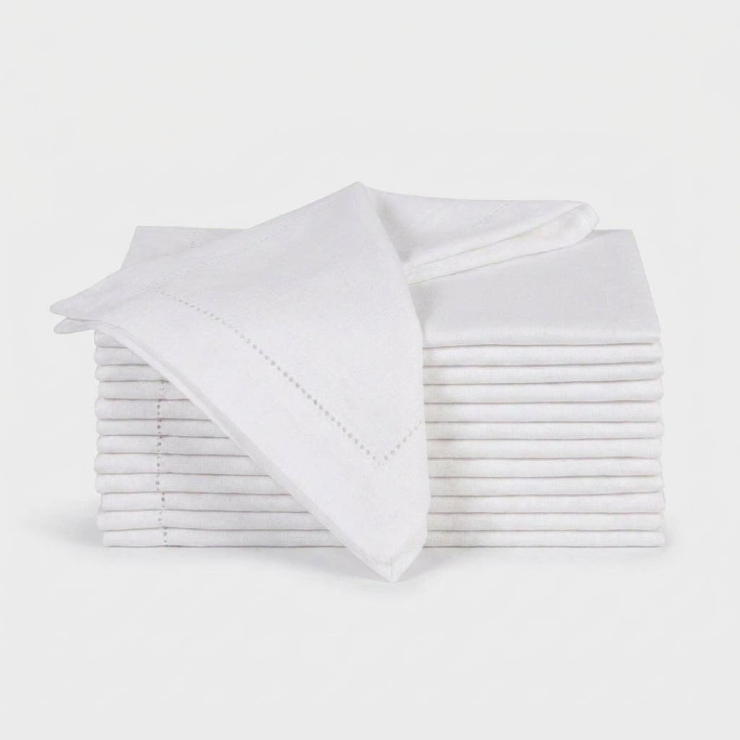Cotton-Linen Napkin Set for Effortless Dining