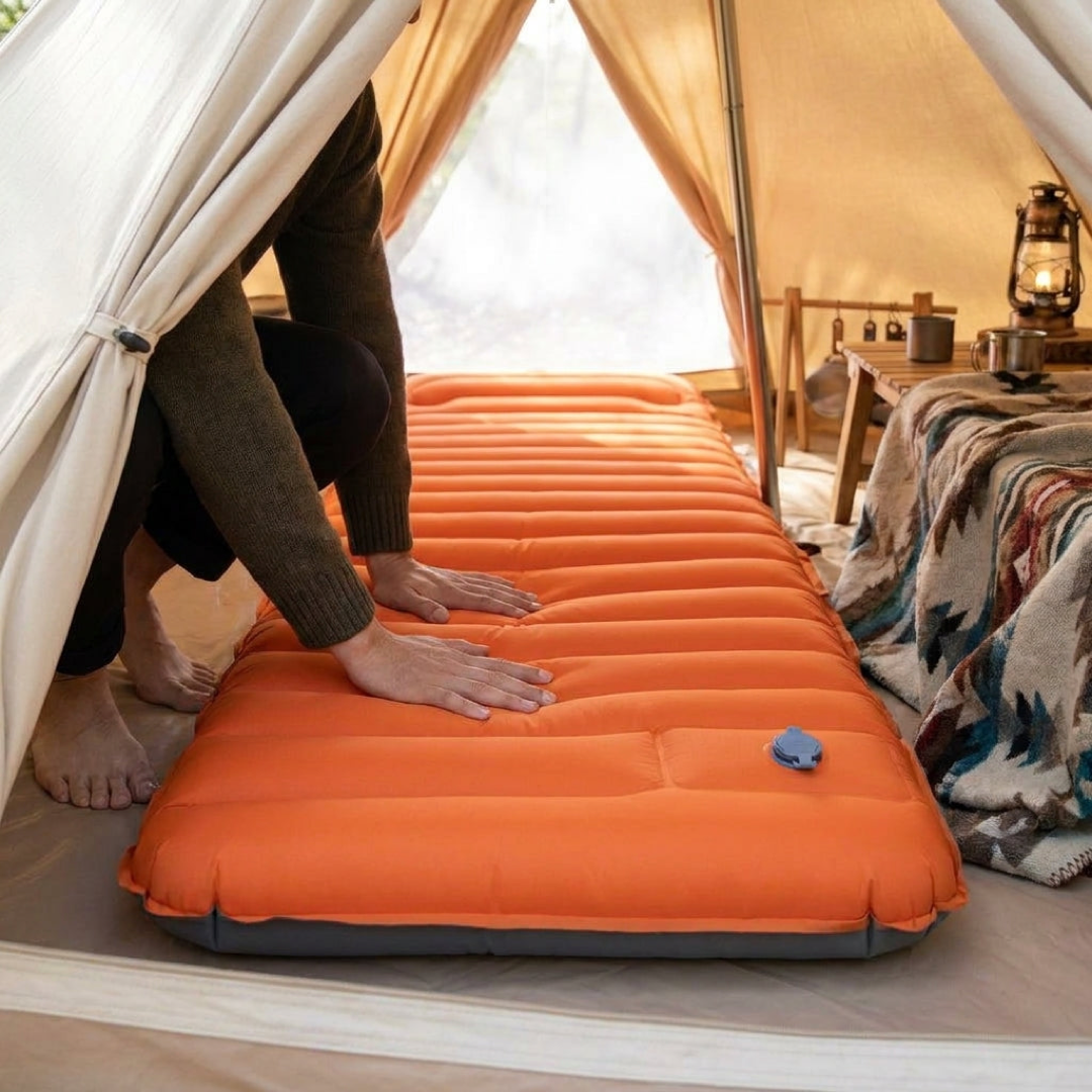 Self-Inflating Camp Mat for Restful Sleep